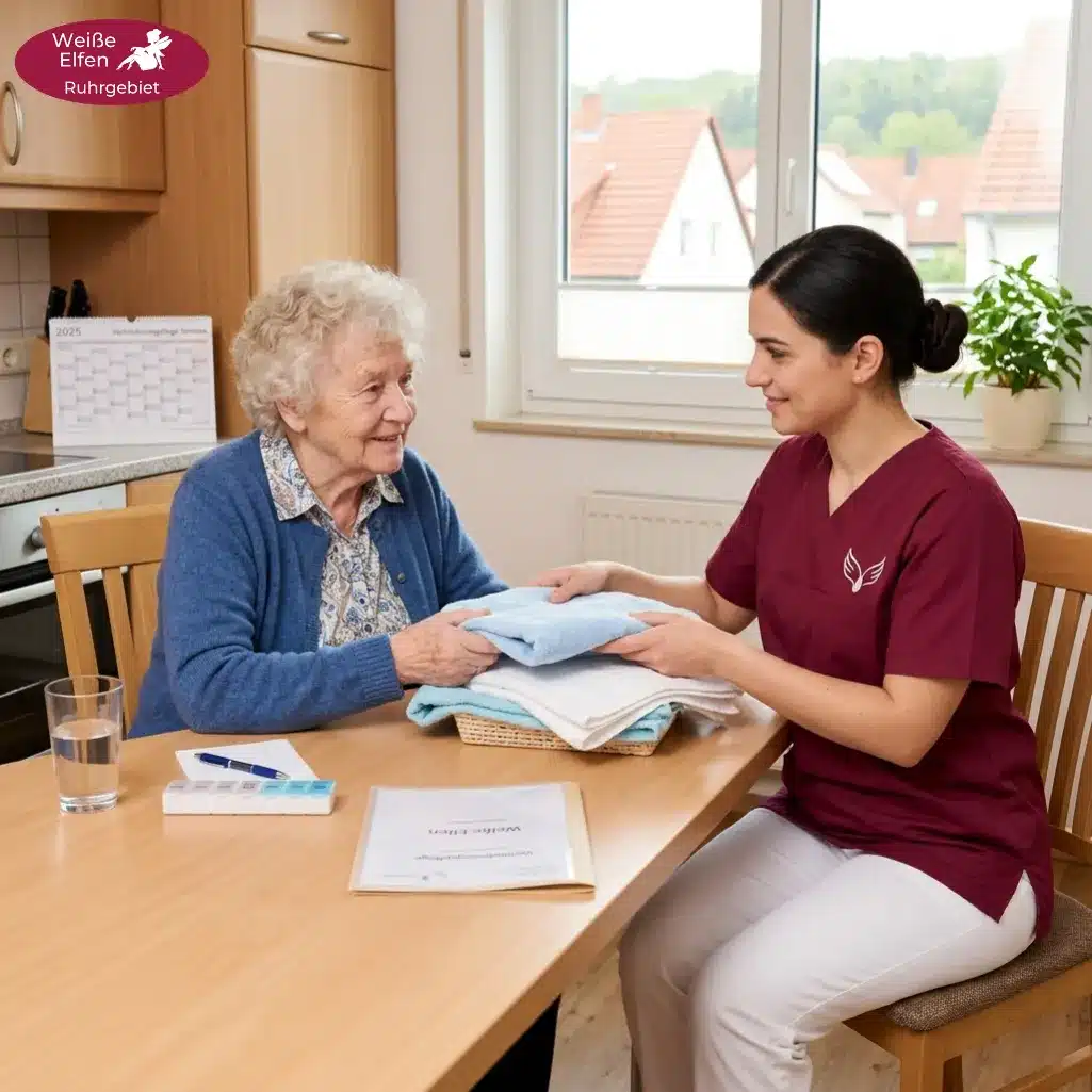 Professionelle Hilfe im Haushalt bei Verhinderung der Pflegeperson